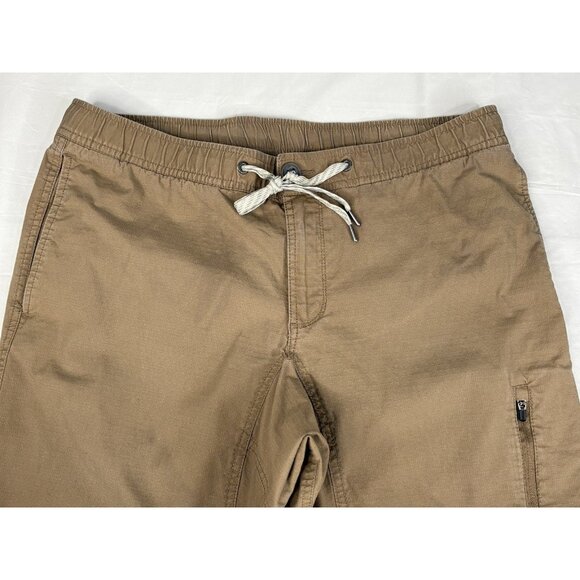 Vuori Ripstop Climbing Pants Men’s Large Khaki Stretch Slim Fit Hiking Outdoor - Picture 2 of 12